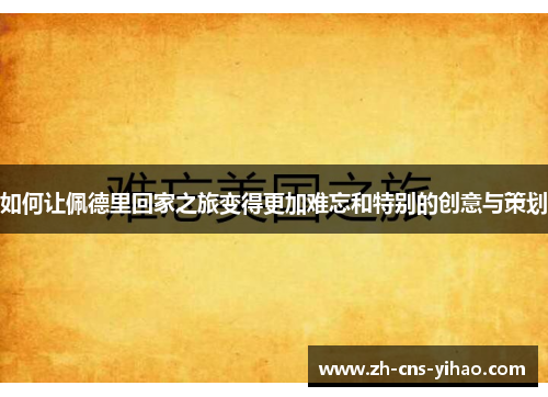 如何让佩德里回家之旅变得更加难忘和特别的创意与策划